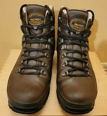 Meindl Borneo Lady MFS Leather Walking Boots - Brown - UK 7.5 • £105