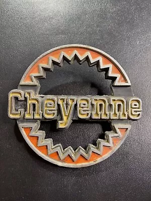 Vintage Chevy Cheyenne Pick-Up Metal Emblem 330316 Z-4401 Used 1976-1980 • $17.50