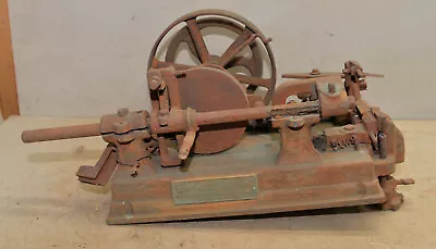 $479.99 • Buy Rare Antique C E Wright Saw Mill Blade Filing Setting Machine 1889 Patent Tool