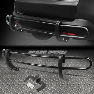 For 09-14 Nissan Murano Z51 Black Coated Double Bar Rear Bumper Protector Guard • $152.88