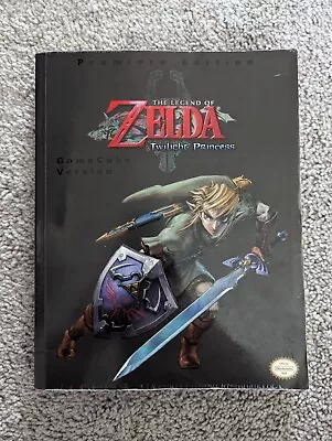 Legend Of Zelda Twilight Princess Premier Edition Guide Gamecube Includes Poster • $24.99