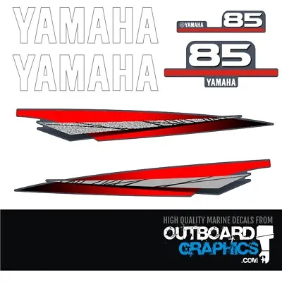 Yamaha 85hp 2 Stroke Outboard Decals/sticker Kit • $72.06