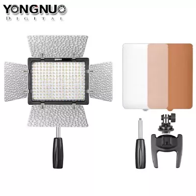 YONGNUO YN160 III LED Camera Video Light Panel For Digital Camera & Camcorder • £64.99