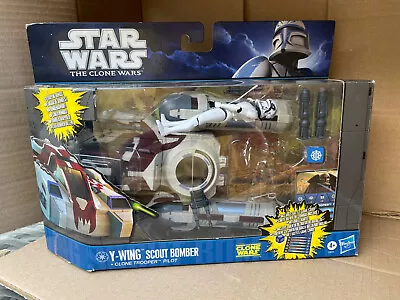 Star Wars Y-Wing Scout Bomber Cloone Trooper Pilot  • £48