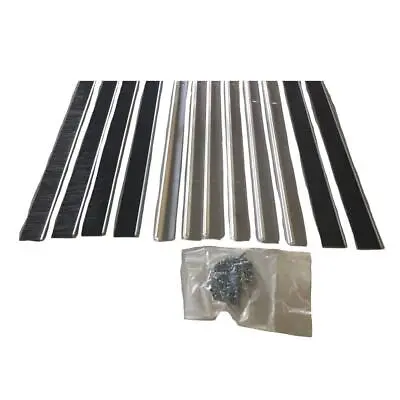 Action Industries Garage Door Top/Side Seal Kit 1  Brush W/ Aluminum Retainer • £68.51