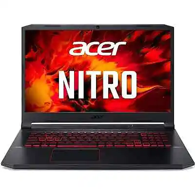 Acer Nitro 5 17.3  Intel Core I5 8GB 512GB SSD GTX1650 Gaming Laptop - Black • £619.95