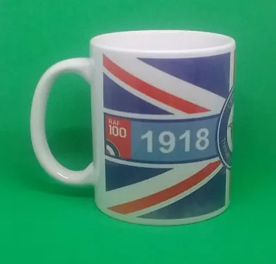 Royal Air Force Mug RAF 100th Anniversary Centenary Militarily Memorabilia Gift. • £9.98