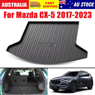 Fits For Mazda CX-5 2017-2023 Boot Liner Luggage Tray Car Trunk Cargo Rubber Mat • $42.85