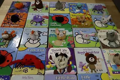 Lot Of 10 Finger Puppet Board Books - Random Mix • $28.95