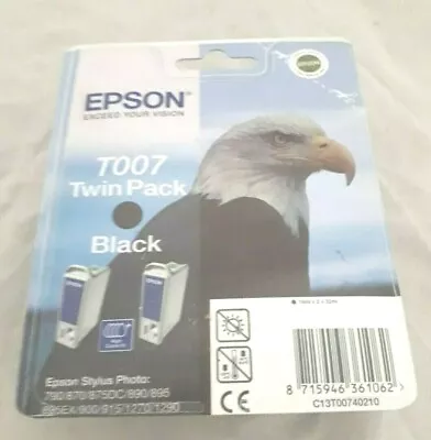 £15.99 • Buy Epson  T007  Multipack Blank Ink Cartridge Original Packaging Exp 2010
