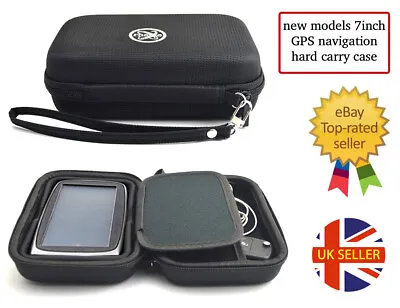£12.99 • Buy NEW MODEL GPS Hard Carry Case To Fit 6.5inch And 7inch Devices Garmin TomTom Etc
