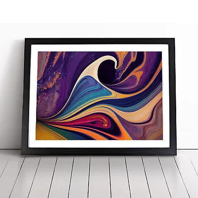 Modern Marbling Art Vol.3 Abstract Wall Art Print Framed Canvas Picture Poster • $21.10