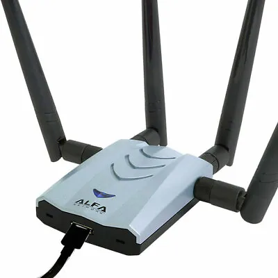 Alfa AWUS1900 802.11ac 1900Mbps Dual Band 2.4/5Ghz Wi-Fi USB Adapter AC1900 • $64.97