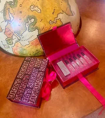 VICTORIA'S SECRET Travel MINI PARFUM SPRAY Perfume GIFT BOX SET Of 5  X3mL RARE • $34.95