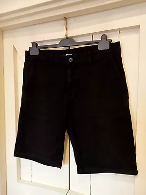 Kangol Mens Black CottonShorts ⭐Size L- 36  Waist ⭐ • £3.50