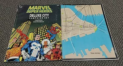 Marvel Super Heroes Role Playing Game Deluxe City Campaign Box Set - Books Only • $59.95