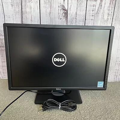 Dell U2412MC Black  24  LCD LED Monitor 1920x1200 - DVI VGA Ports W/ Power Cord • $29.99