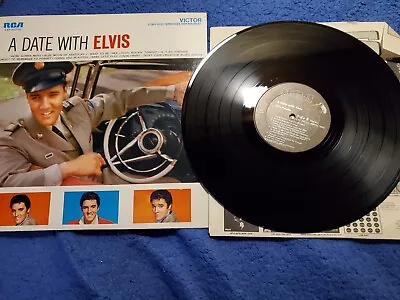 Elvis Presley  A Date With Elvis Mint Condition  Record  • $40