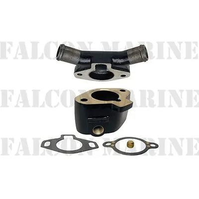 GLM 13550 Thermostat Housing+Cover For Mercruiser V6 V8 W/Closed Cooling 55131A5 • $189.10