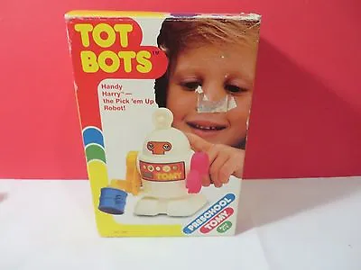 $19 • Buy Vintage 1985 Preschool Tomy Tot Bots Handy Harry Sale 19.00