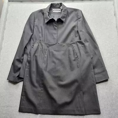 Amanda Smith Women's 12 Gray Suit Jacket & Skirt • $25