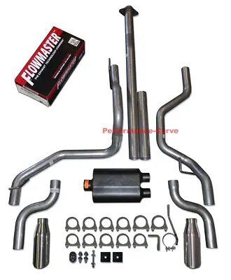 15-20 Ford F150 2.7 3.5 5.0 Performance Dual Exhaust Kit W/ Flowmaster Super 40 • $489.95