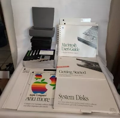 Macintosh Powerbook Battery Disks And Literature Collectors Lot • $189.99