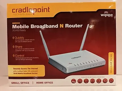 Cradlepoint MBR900 Mobile Broadband N Router • $4.99
