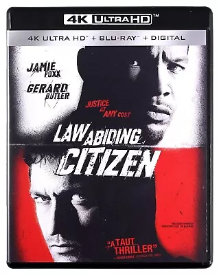 Law Abiding Citizen (2009) - 4K UHD Blu-ray - New & Sealed - Gerard Butler • £28.99
