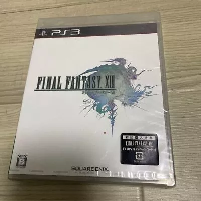 FINAL FANTASY XIII FF 13 Japanese Ver Sony PlayStation 3 PS3 Factory Sealed New • $51.62