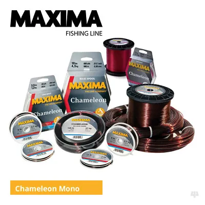 Maxima Chameleon Mainline - Carp Pike Cod Coarse Sea Fishing Monofilament Line • $6.93