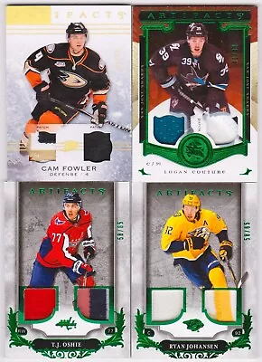 Upper Deck Artifacts Game Used Jersey Cards  U  Pick PYC Various Years • $2.19