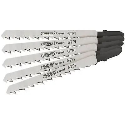 £11.95 • Buy Draper Expert 5 Piece DT101D Jigsaw Blade Set