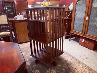 $1495 • Buy 1880’s Arts & Craft Revolving Bookcase