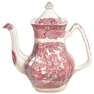 Mason's Vista Pink  Coffee Pot 1006285 • $89.95