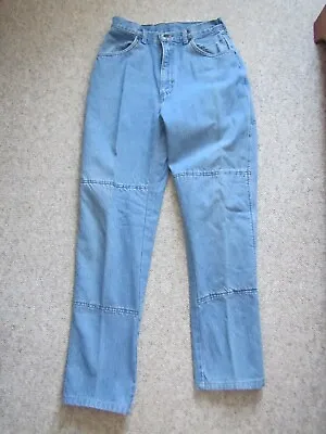 Draggin Jeans Kevlar Lined Blue Denim Motorcycle Pants WOMENS Size 8 • $49.95