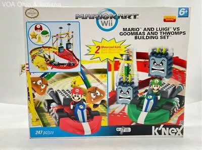 Nintendo Knex Mariokart Wii Mario And Luigi VS Goombas And Thwomps Building Set • $9.99
