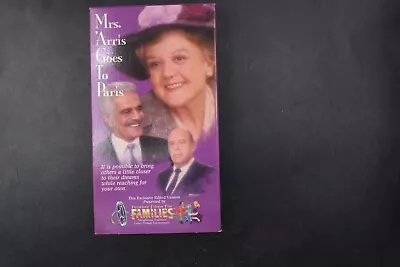 Mrs Arris Goes To Paris VHS Angela Lansbury Diana Rigg Omar Sharif 1992 R3A5 • $14.50