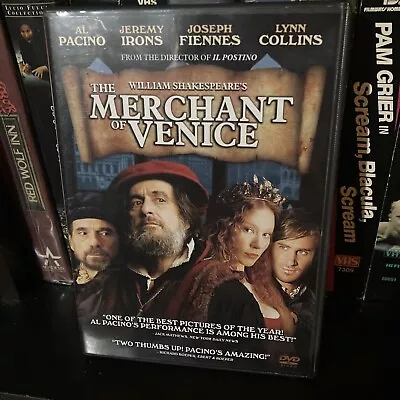 William Shakespeare’s The Merchant Of Venice (DVD 2005) Al Pacino Jeremy Irons • $5