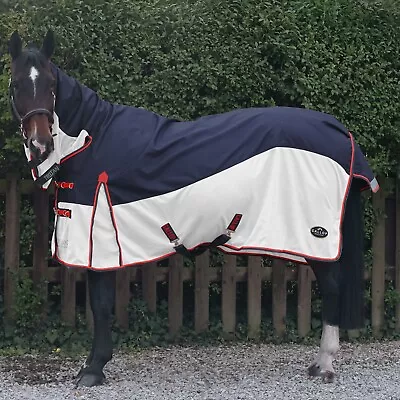 £38.50 • Buy SALE Waterproof Top Fly Rug Gallop Full Neck Combo Pony 5'3''