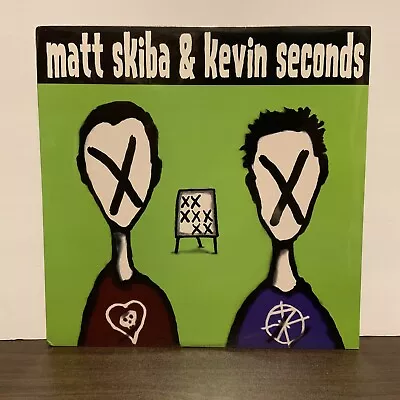 Matt Skiba & Kevin Seconds Split Asian Man Records AM-094 LP Vinyl LP SEALED! • $79.99