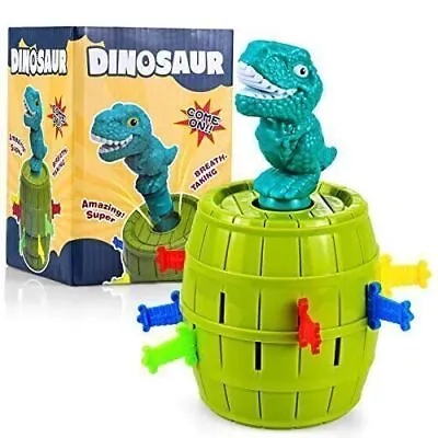 Pop Up Dinosaur Toys For 3-8 Year Old Boys Girls 3+ Year Old Xmas Gifts Kids Toy • £7.79