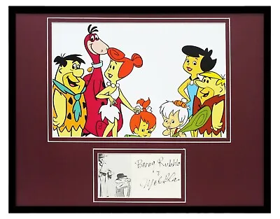 Mel Blanc Signed Framed 11x14 Photo Display JSA Flintstones Barney Rubble Inscr • $349.99