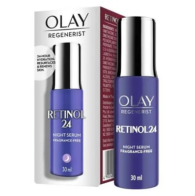 $23.95 • Buy Olay Regenerist RETINOL 24 Night Serum 30mL - NEW - QUICK AUSSIE DISPATCH
