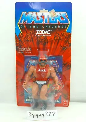 MOTU Zodac 8-back Masters Of The Universe MOC Sealed Figure He Man Zodak • $4495
