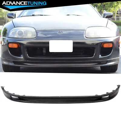 Fits 93-98 Toyota Supra MK4 Unpainted AM WB Style Front Bumper Lip Spoiler PU • $212.87