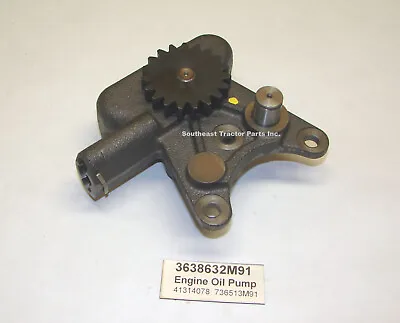 3638632M91 Engine Oil Pump Massey Ferguson 250 240 150 135 S/N Required • $65