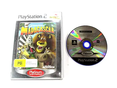 $12 • Buy PS2 Platinum Madagascar PG PAL R4 2005 Sony Tested