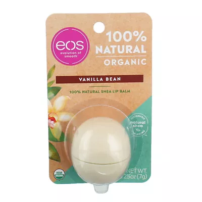 2 Pack Eos 100% Natural Shea Lip Balm Sphere Vanilla Bean • $11.91