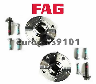 FAG (2) Front Wheel Bearing Kits 8V0498625A 7136109800 • $175